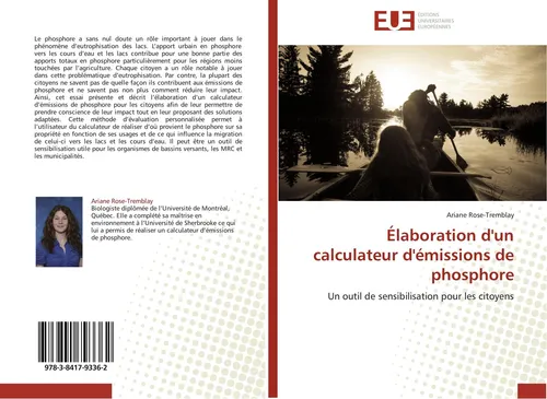 Élaboration d'un calculateur d'émissions de phosphore Ariane Rose-Tremblay