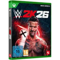 WWE 2K26 für Xbox Series X - Erlebe die größte Wrestling-Show mit 400+ spielbaren Superstars! Genieße neue Match-Typen und interaktive Einzüge im Sandbox-Modus. Übernimm die Kontrolle über dein eigenes WWE-Universum!