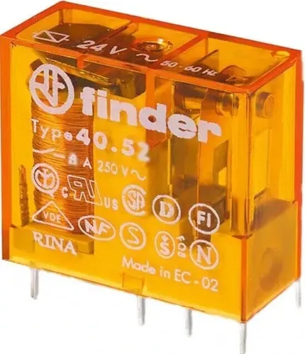 Finder 405280480000 Steck-/Printrelais 40.52.8.048.0000 IP20 Schaltrelais Neu