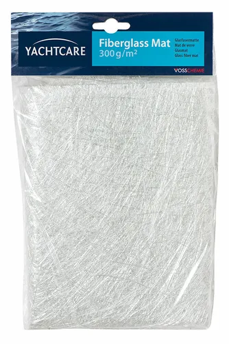 Yachtcare Glasfaser Matte Fiberglasmatte 300gr/m² Reparatur Harz Polyester 1m²