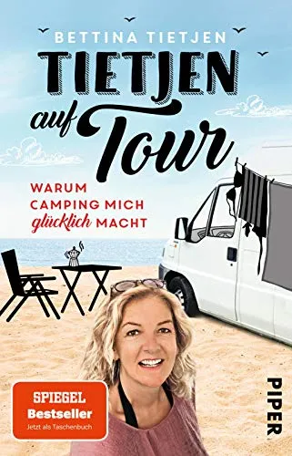 Tietjen auf Tour – Campinggeschichten von Bettina Tietjen - Entdecken Sie humorvolle Campinggeschichten von Bettina Tietjen. Von der Ostsee bis zum Mittelmeer – erleben Sie skurrile Erlebnisse und spannende Begegnungen beim Camping. Ein Muss für alle Campingfans!