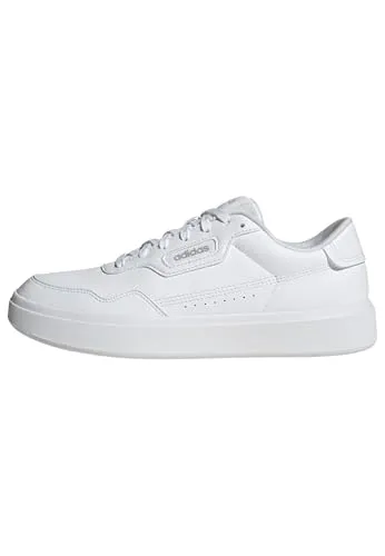 ADIDAS SPORTSWEAR "PARK ST 2.0" Sneaker, Gr. 39, weiß - Sportliche Sneaker aus Synthetik und Leder, inspiriert von Tennisplatz-Designs. Vielseitig kombinierbar mit Gummi-Cupsohle für optimalen Grip und Strapazierfähigkeit.