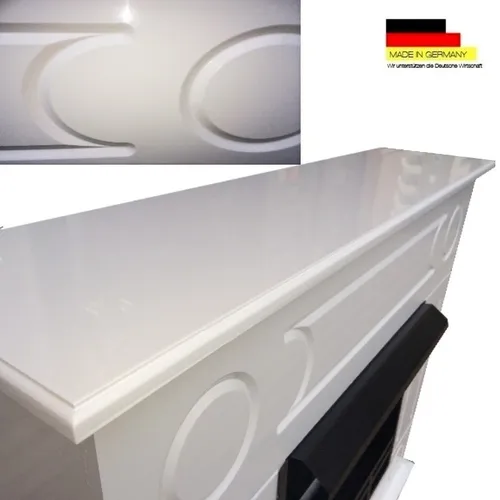 Ethanolkamin Gelkamin Fireplace Cheminee Caminetti Dion XXL Deluxe Royal Weiss