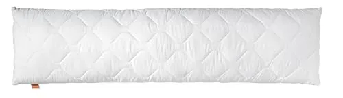 Sleepling Kopfkissen 40x105 cm - Allergikerfreundlich & Waschbar - Kissen für Allergiker, 100% Polyester, waschbar bis 60 Grad, Made in EU, Öko-Tex Standard 100 – individuell anpassbare Füllmenge für optimalen Schlafkomfort.