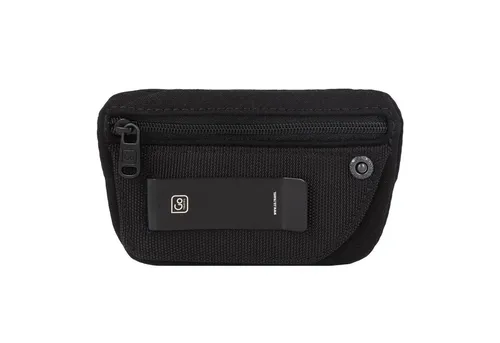 Go Travel Die Clip Pouch (RFID) 5016326006829 - RFID-sichere Clip-Tasche, schützt Karten vor digitalem Diebstahl und lässt sich direkt an der Kleidung befestigen - ideal für sicheres Reisen.