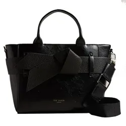 Ted Baker JIMSA Damen Umhängetasche - Elegante Crossbody Tasche mit einzigartigem Knotendetail und abnehmbarem Gurt, ideal für stilbewusste Frauen.