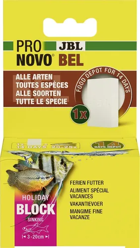 JBL Fischfutter Pronovo Bel Holiday Ferienfischfutter