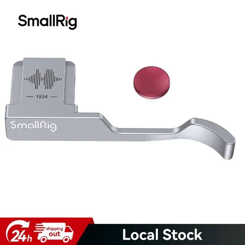 SmallRig Daumengriff mit Blitzschuhabdeckung (Silber) für FUJIFILM X100VI/X100V