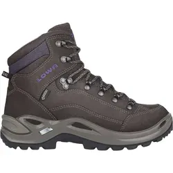 Lowa Renegade GTX Mid Outdoorschuhe für Damen - 42 - Hochwertige Outdoorschuhe für Damen mit wasserdichter Gore-Tex-Membran und stabiler Vibram-Sohle. Ideal für alle Untergründe und optimalen Tragekomfort beim Wandern.