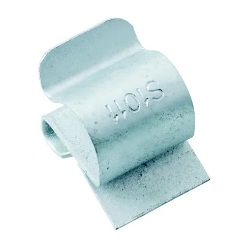 Niedax Flanschkabelschelle ECM-1214 - Befestigungsschelle für Kabel mit Durchmesser 12-14 mm, aus langlebigem Stahl, galvanisch verzinkt, ideal für sichere Kabelbefestigung in verschiedenen Anwendungen.