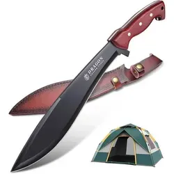 Dragon Creek Outdoor Messer D2 Stahl - Jagdmesser für Bushcraft & Survival - Robustes Jagdmesser aus D2 Stahl, ideal für Outdoor-Abenteuer und Survival-Situationen. Perfekt für Erwachsene, die Qualität und Funktionalität schätzen.