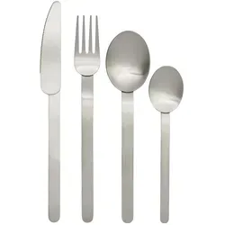 Ferm Living - Stelo Besteckset, Edelstahl gebürstet (4-teilig)