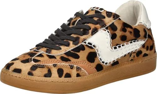Dolce Vita Sneaker aus Lederimitat in Braun - Größe 37 EU - Sneaker in modischem Leoparden-Design, ideal für lässige Outfits. Mit bequemem Blockabsatz und strapazierfähiger Gummisohle für optimalen Tragekomfort.