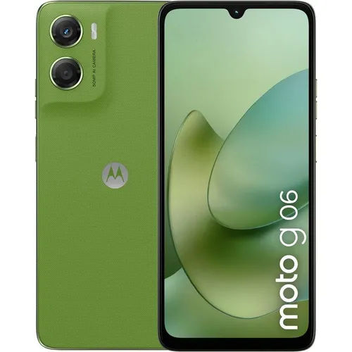 Motorola moto g06 17.5 cm (6.88") Dual SIM Smartphone - Smartphone mit 4 GB RAM und 64 GB Speicher, ideal für Multitasking und schnelle Datenübertragung dank USB Type-C.