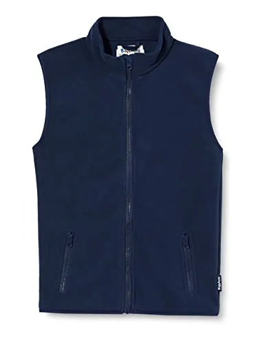 Playshoes Fleece Weste Unisex Kinder Outdoor-Oberteil, dunkelblau, Größe 98 - Bequeme Fleeceweste für Kinder mit Reißverschluss und Kinnschutz. Ideal für Outdoor-Aktivitäten, sorgt für ein angenehmes Tragegefühl und hat praktische Eingrifftaschen.