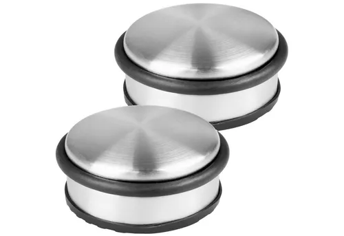 hrb Bodentürstopper Türstopper aus Edelstahl schwerer Stopper für Boden (2 St)