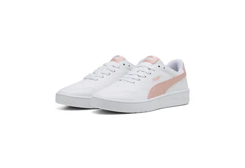 PUMA COURT LALLY Sneaker weiß 42 EU - Sneaker in Größe 42, sportlicher Stil mit atmungsaktivem Textilinnenmaterial und rutschfester Gummisohle für optimalen Komfort und Halt.