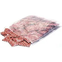 London Kondome rot mit Erdbeeraroma 100er Pack - Kondome mit erfrischendem Erdbeeraroma, feucht beschichtet auf Silikonbasis für zusätzlichen Komfort, ideal für unvergessliche Momente.