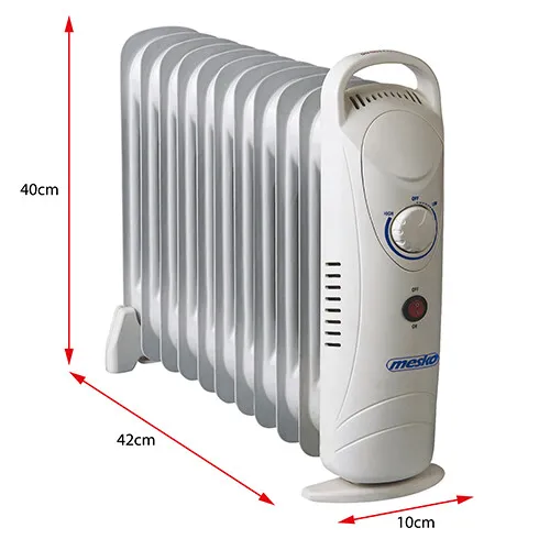 MS 7806 Ölradiator - Effizienter Ölradiator für angenehme Wärme, ideal für kalte Wintertage und energieeffizient im Betrieb.