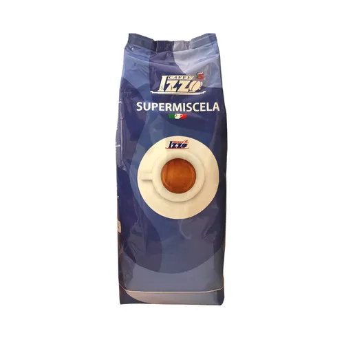 Izzo Caffè Supermiscela Napoletano Bohnen - Kaffee: Aromatische Kaffeebohnen aus Italien, ideal für einen authentischen neapolitanischen Kaffeegenuss.
