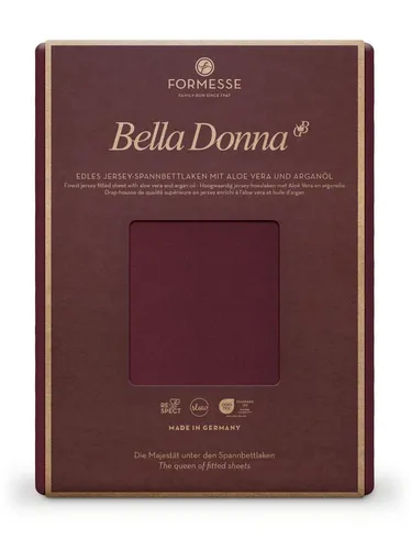 Formesse Spannbettlaken Bella Donna Jersey – Premium Qualität für perfekten Sitz - Hochwertiges Bella Donna Jersey Spannbettlaken mit starkem Gummizug. Erhältlich in verschiedenen Farben und Größen, bietet es einen faltenfreien Sitz auf jeder Matratze. Strapazierfähig und langlebig für erholsamen Schlaf.