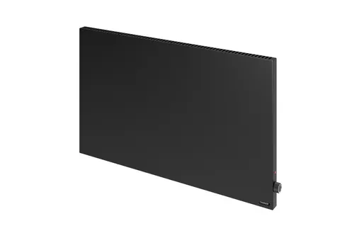 VASNER Konvi Schwarz Hybrid Infrarotheizung 900 Watt - Elektroheizkörper mit innovativer Hybridtechnologie für schnelle und effiziente Wärme, energiesparend mit Thermostat und Wandmontage, ideal für Räume bis 20 m².