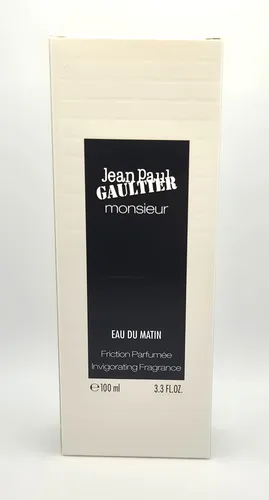 Jean Paul Gaultier Monsieur Eau de Matin 100ml - Elegantes Eau de Matin für Herren, 100 ml frischer Duft aus Frankreich. Ideal für jeden Anlass und verleiht ein belebendes Gefühl.