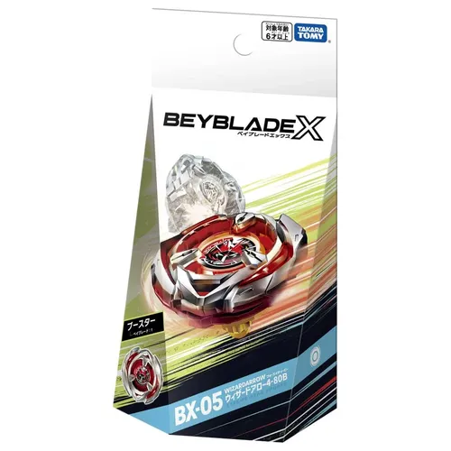 Takara Tomy Beyblade X Booster BX-05 Wizard Arrow 4-80B (Redeco)
