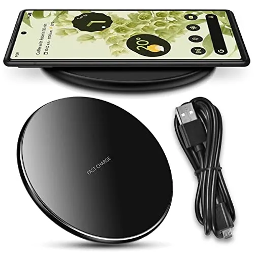 QI Wireless Ladegerät kompatibel mit Google Pixel 10 9a 9 Pro/XL/Fold Ladestation Kabellos Charger Induktives Universal Schnellladegerät Ladematte
