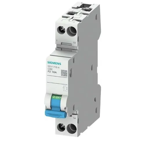Siemens 5SY1701-4 Geräteschutzschalter - Trenn- & Lastschalter, idealer Schutz für elektrische Geräte mit IP20 Schutzart und einer Bemessungsspannung von 230 V.