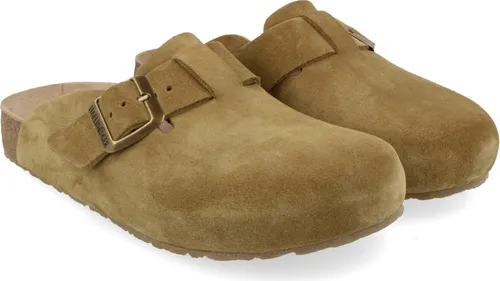 Haflinger Porto Leder Clog grün EUR 37 - Eleganter Lederclog von Haflinger mit ergonomisch geformtem Fußbett. Ideal für jeden Anlass – ob im Büro oder auf Reisen, sorgt er für Komfort und Stil.