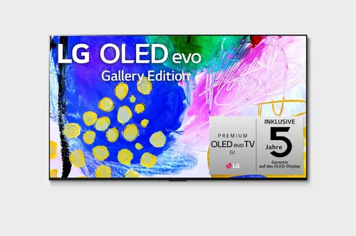 LG OLED65G29LA 65 Zoll OLED TV evo - Gallery Design für flache Wandmontage, brillantes Bild mit Brightness Booster Max und 9 Gen5 4K AI-Prozessor