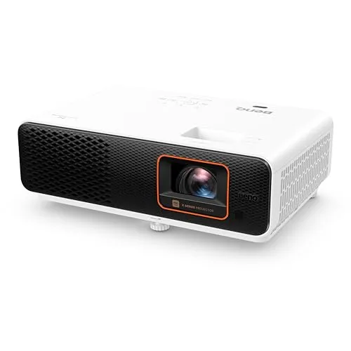 BenQ X3100i 4K HDR Gaming Beamer - Beamer mit 3300 Lumen, ideal für Gaming auf Xbox, PS5 & Switch. Genießen Sie ultraschnelles Gameplay mit 4 ms Reaktionszeit und integriertem Android TV für grenzenlose Unterhaltung.