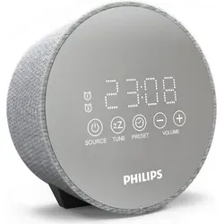 Philips Radiowecker TADR402/12 - Radios mit LED-Display und USB-Ladefunktion, sanfte Weckfunktion für entspanntes Aufstehen, inklusive doppelter Weckfunktion und Sleep Timer.