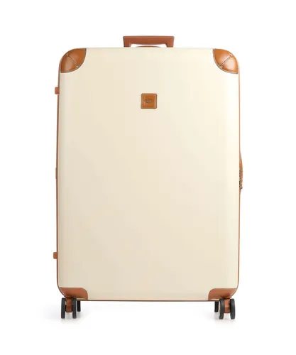 Brics Amalfi 4-Rollen Trolley creme BAQ08355.114 - Trolley in creme mit 4 Rollen, ideal für Reisen, bietet viel Platz und ist besonders leicht zu manövrieren.