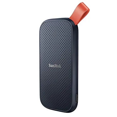 SanDisk Portable SSD 1000 GB - Schneller Speicher für unterwegs - Externe Festplatte mit 1000 GB, bietet blitzschnelle Datenübertragung und ist ideal für mobile Anwendungen und Datensicherung.