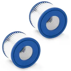 MidGard Pool-Filterkartusche Ersatz Filter VI PATRON ersetzt die Originalkartusche 58323 f. Bestway, Zubehör für Bestway 58323, Lay-Z-Spa, Miami, Vegas, Monaco, Paris, Hawaii, Palm Springs, und vielen anderen Pools und Whirlpools, Pool 6 Filter für Miami Monaco Lay-Z-Spa Vegas Palm Springs Flowclear