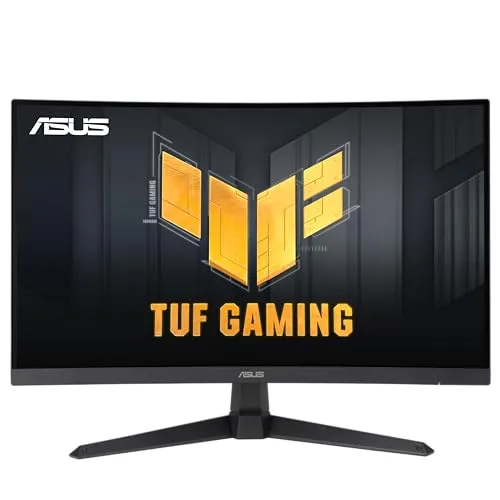 ASUS TUF Gaming VG27VQM1B-J 27 Zoll Gaming Monitor (Full HD, Curved, 280Hz, ELMB, 1ms Reaktionszeit, FreeSync Premium, 90% DCI-P3, DisplayWidget Center)