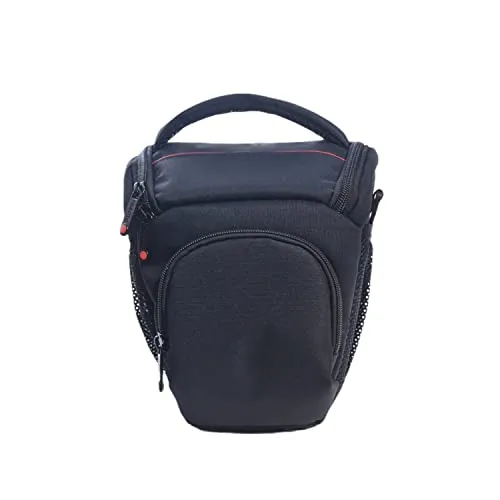 FOSOTO Tragbare DSLR/SLR Kameratasche, professionelle multifunktionale Fototasche mit Abnehmbarer Schultergurt Regenhülle für Kamera Canon EOS 250D 2000D 4000D, Nikon D3200 D5300, Sony A7IV A6600