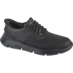 Skechers Herren Slip-Ins Garza Duran Schwarz - 42 EU - Sneaker für Herren mit bequemem Slip-In Design, ideal für den Alltag. Hochwertiges Obermaterial aus Leder und Synthetik sorgt für Langlebigkeit und Stil.