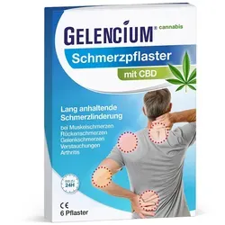 Gelencium Schmerzpflaster - Praktisches Schmerzpflaster für gezielte Linderung bei Muskel- und Gelenkbeschwerden. Mit kühlendem Effekt für eine angenehme Anwendung. Ideal für den täglichen Gebrauch.