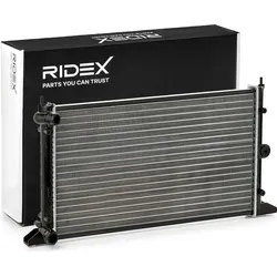 RIDEX 470R0360 Kühler für VW Sharan, Ford Galaxy & Seat Alhambra - Hochwertiger Wasserkühler aus Aluminium mit Kunststoffgehäuse, kompatibel mit mehreren Modellen. Garantiert zuverlässige Kühlung und einfache Montage für Ihr Fahrzeug.