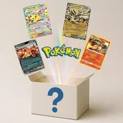 Pokemon Sammelkarten 100 Karten inkl. 10 Holos Mystery Pack Sammlung Booster NEU