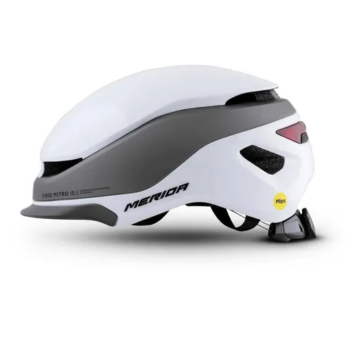 Merida Fahrradhelm Merida Helm Mitro UE-1 weiß/grau M / 52-58 cm - sicherer Urban-Helm mi