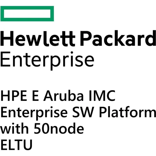 HP Enterprise Intelligent Management Center Edition Lizenz 50 Knoten ESD (JH705AAE)