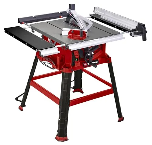 Einhell Tischkreissäge TC-TS 2225 U - 2200 W, 80 mm Schnitthöhe, präzises Arbeiten mit stabilem Untergestell und umfangreichem Zubehör