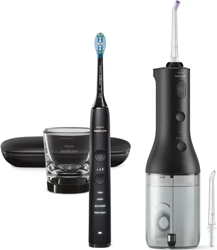 Philips Cordless Power Flosser HX3886/43 DiamondClean 9000 – Kabelloser Mundreiniger - Entdecken Sie den Philips Cordless Power Flosser HX3886/43 DiamondClean 9000 für eine mühelose und gründliche Zahnzwischenreinigung. Mit der innovativen QuadStream-Technologie entfernt er effektiv Plaque und sorgt für ein frisches Mundgefühl.