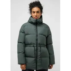 Jack Wolfskin Daunenjacke "Kirschallee" in Grün - L - Funktionsjacke mit Daunen-Federn, wasserabweisend, winddicht und wärmeisolierend, ideal für kalte Tage und Outdoor-Aktivitäten.