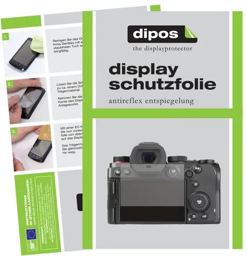2x Schutzfolie für Panasonic Lumix S5 matt Displayschutzfolie Folie Display