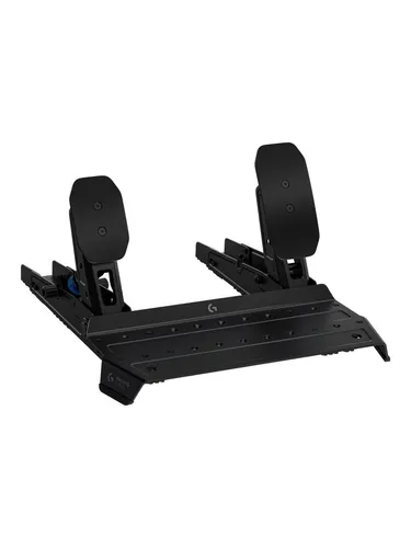 LOGITECH G RS Pedale - Gaming Joysticks mit 75-kg-Loadcell-Bremse für präzise Bremskraft und anpassbare Pedalpositionen, ideal für ein optimales Sim-Racing-Erlebnis.